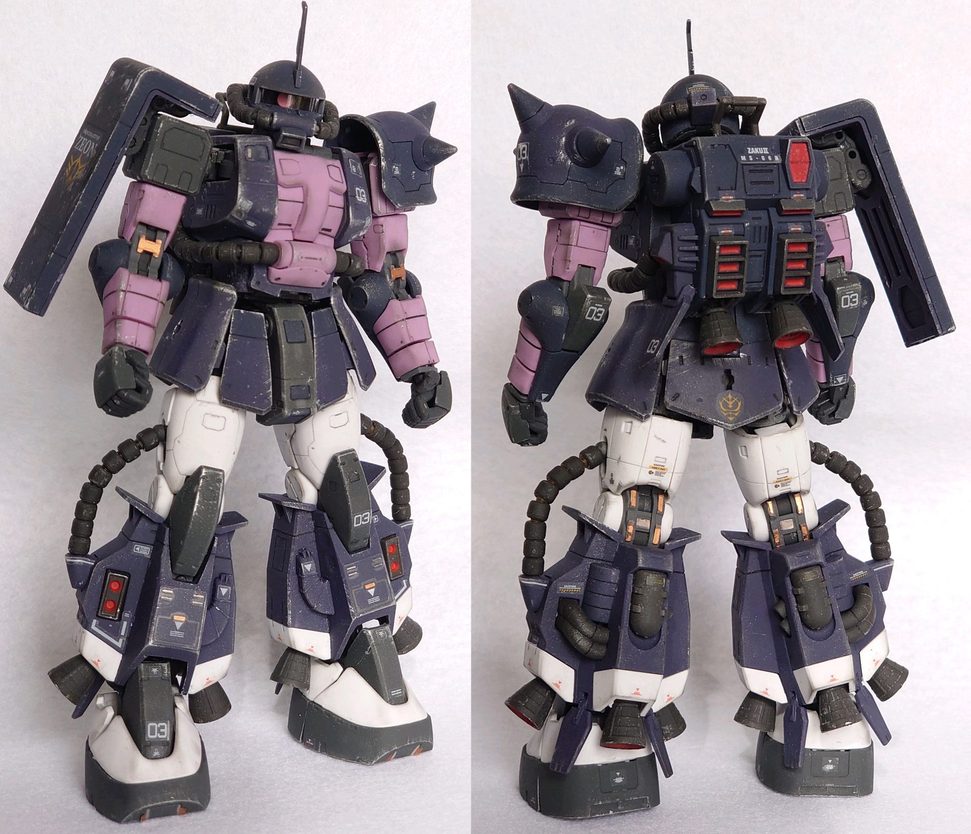 RG 1/144 MS-06-1A 黒い三連星専用ザクII - daterightstuff.com